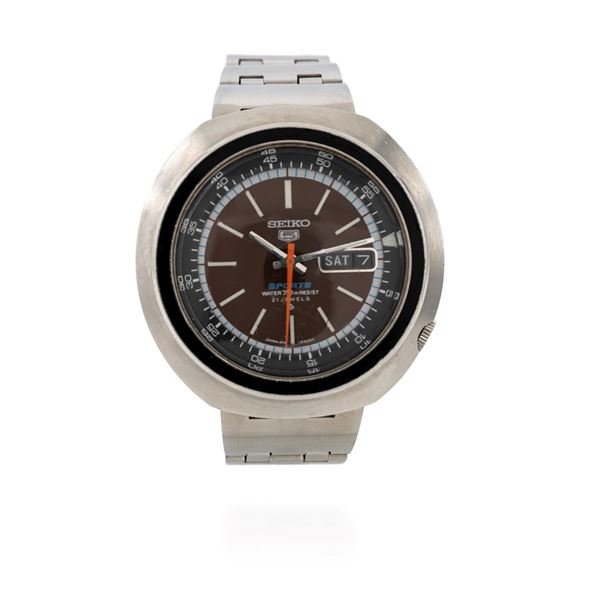 SEIKO UFO in acciaio  (Anni '70)  - Asta Importanti Orologi da Polso e da Tasca - Casa d'Aste Arcadia