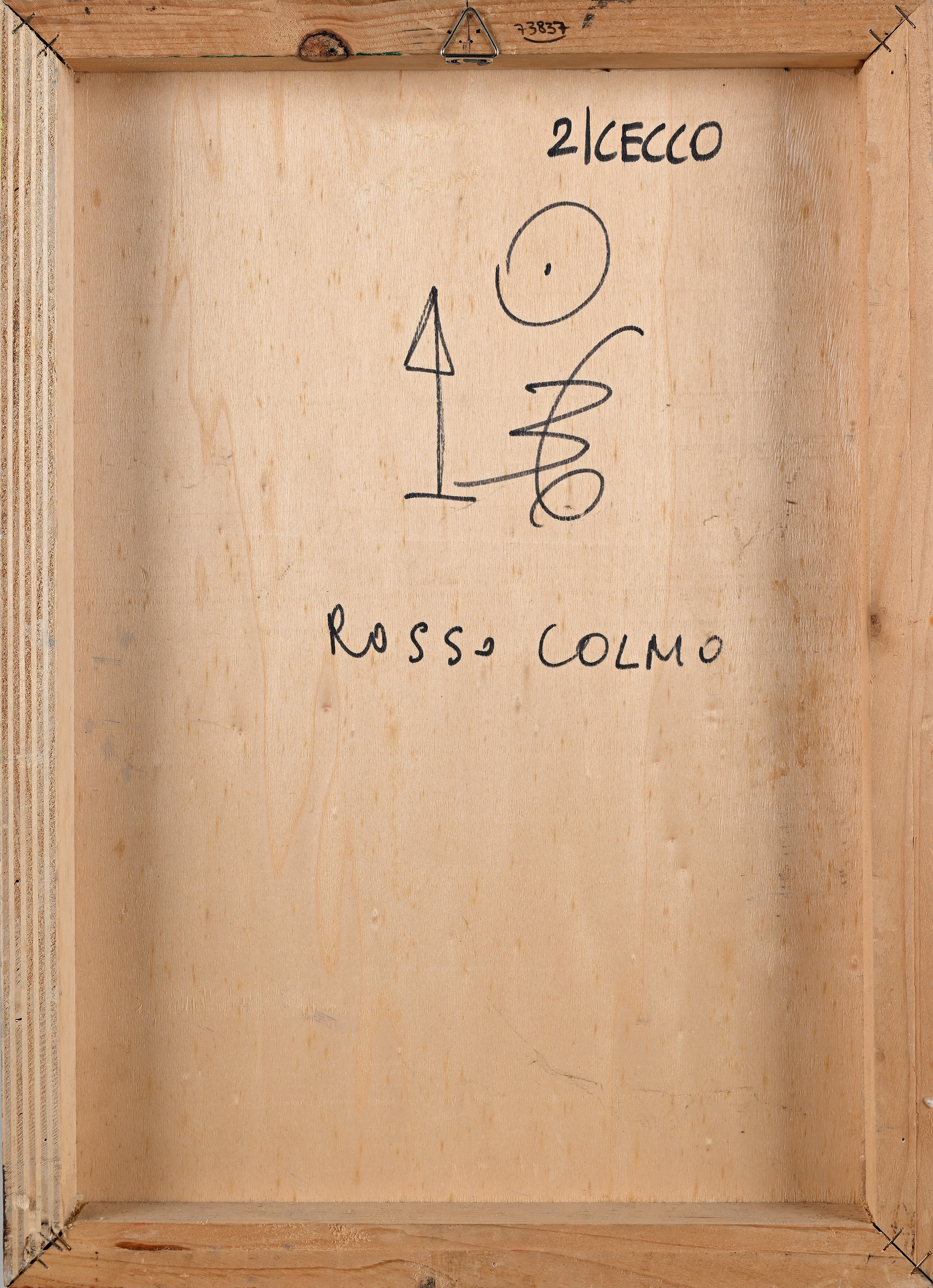 Bruno Ceccobelli - Rosso Colmo