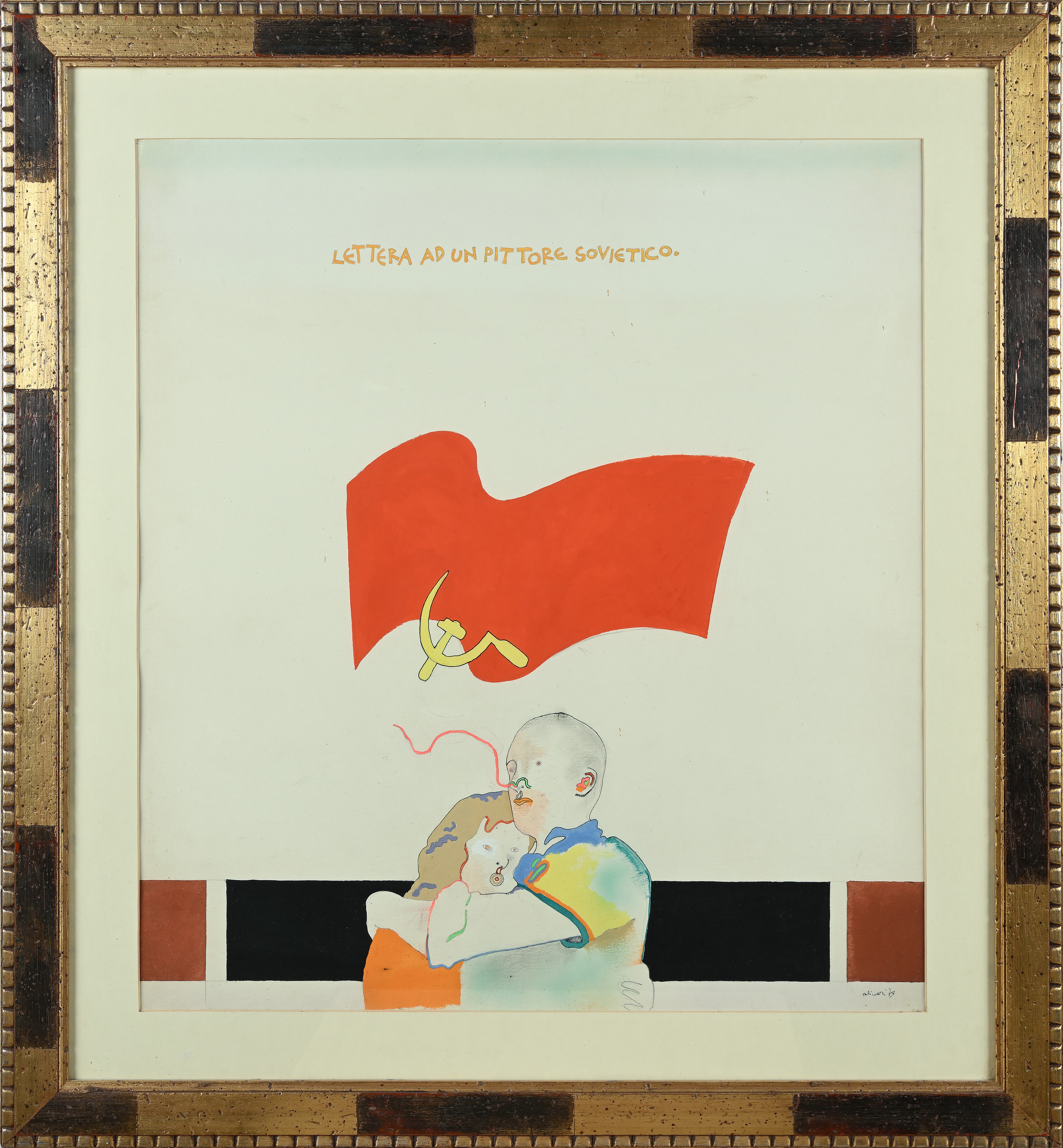 Luca Alinari - Lettera a un pittore sovietico, 1973