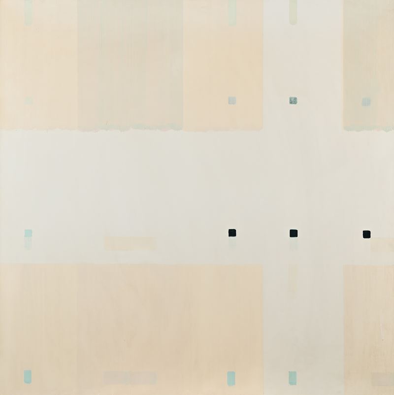 Roberto Caracciolo - Senza titolo, olio su tela (72x72 cm), 2007