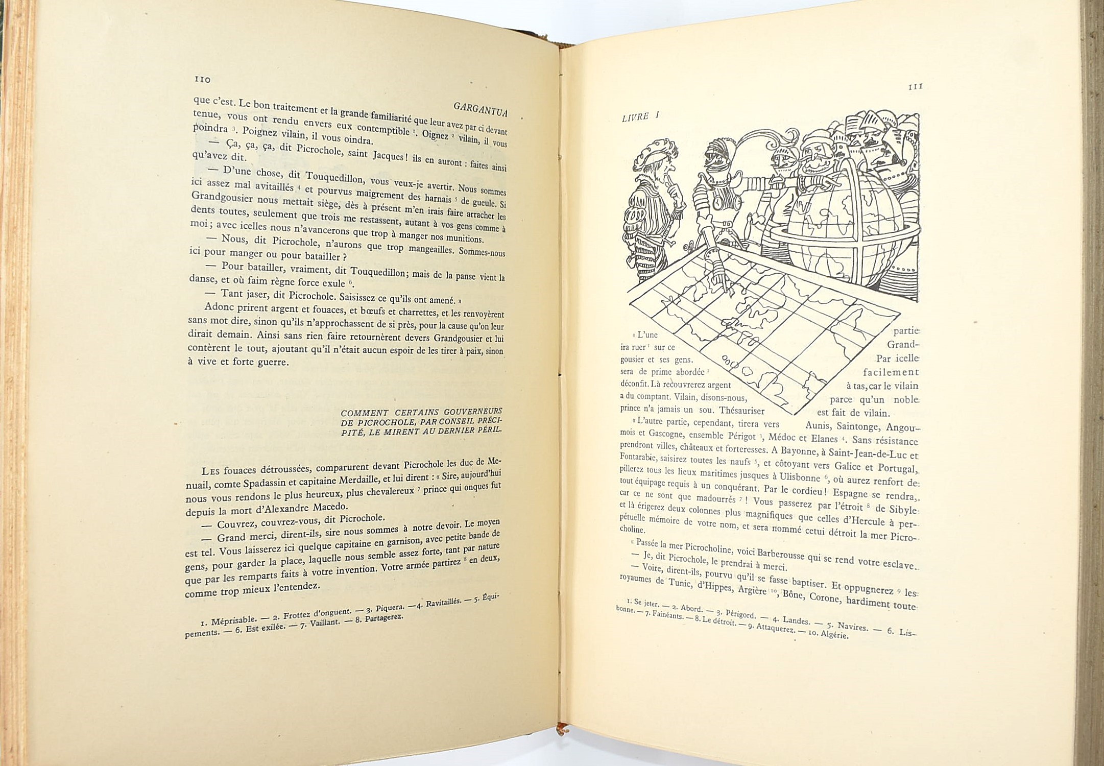 François Rabelais, Gargantua & Pantagruel, edizione illustrata, 1922
