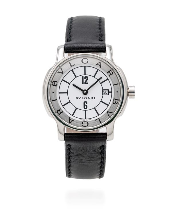 Bulgari solotempo in acciaio