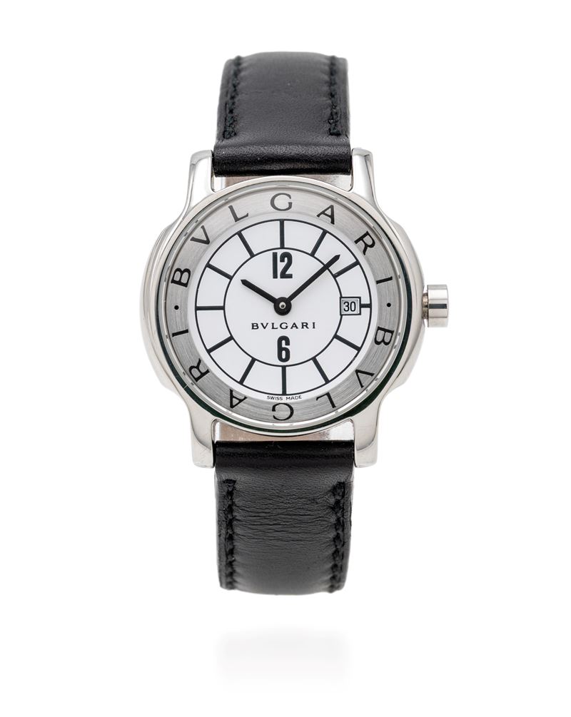 Bulgari solotempo in acciaio