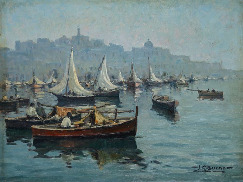 Leon Giuseppe Buono - Mattino sul mare
