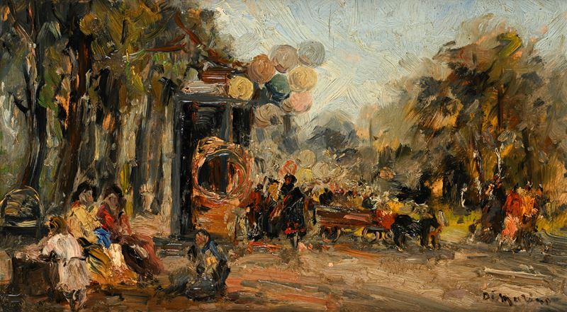 Francesco di Marino - Giochi nella villa