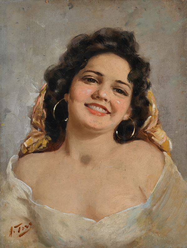 Ritratto di ragazza sorridente