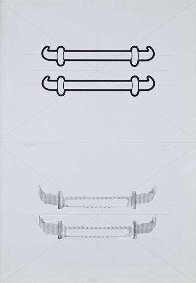 Serigrafia con numerazione 71/100 (Paraurti)