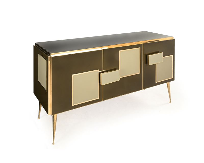 Mobile credenza a tre ante, produzione Isa
