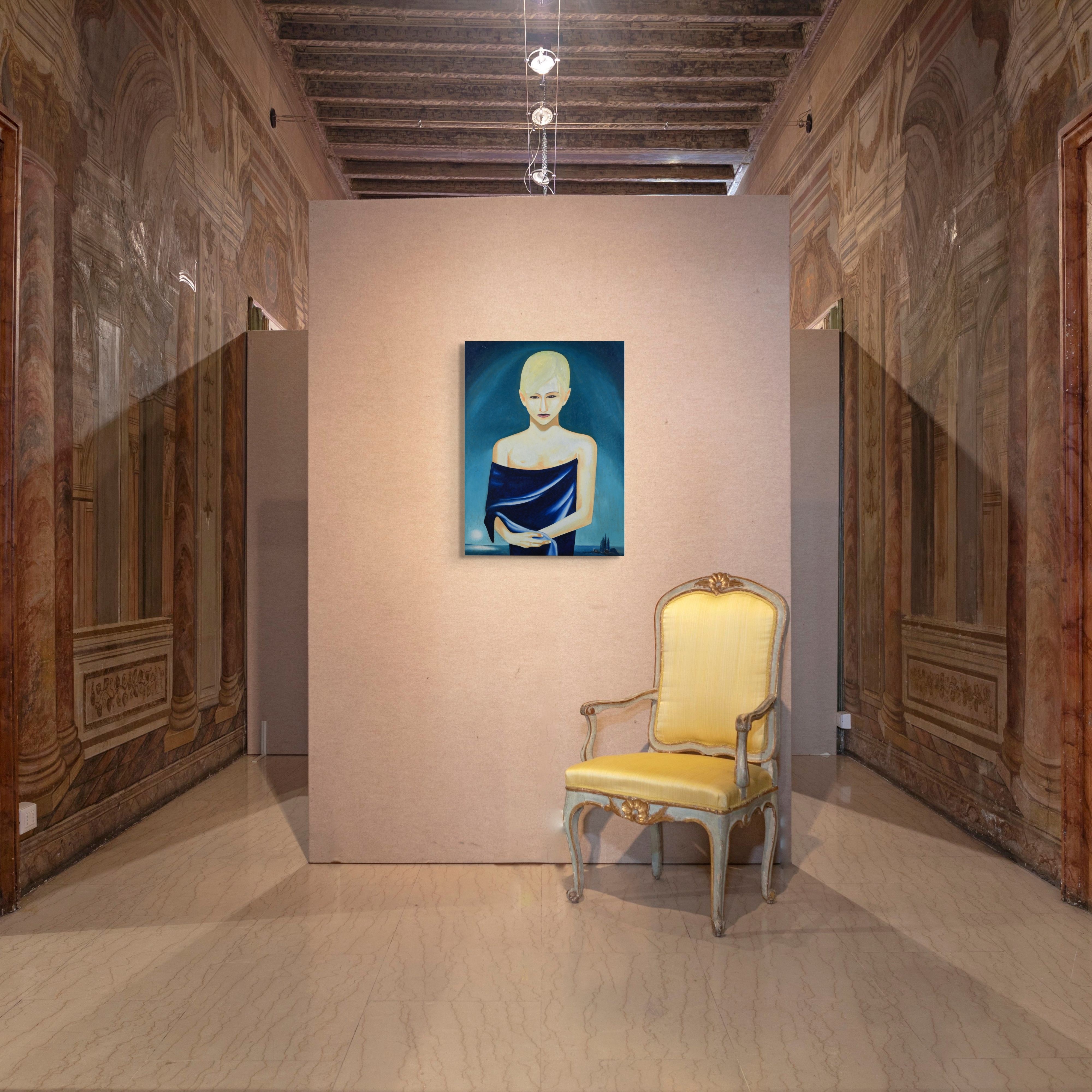 Tommaso Lisanti - S.T., olio su tela