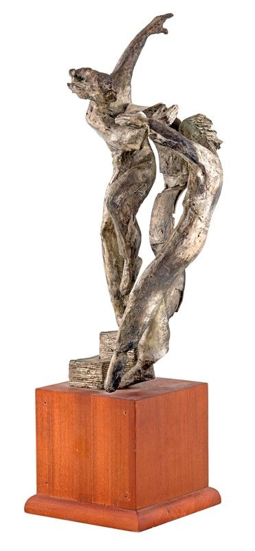 Scultore del XX Secolo - Lotto di Tre Sculture in Bronzo