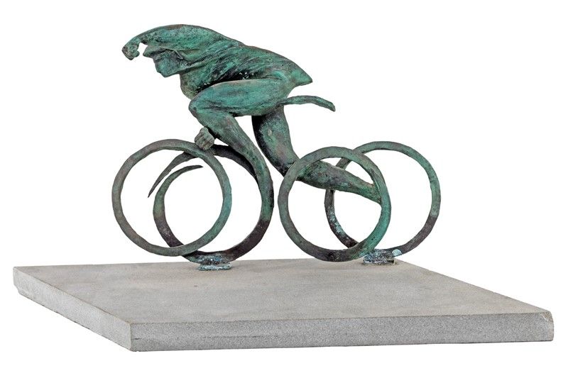 Scultore del XX Secolo - Lotto di Tre Sculture in Bronzo