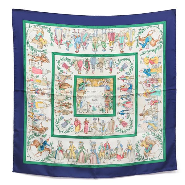 Hermes, foulard in seta