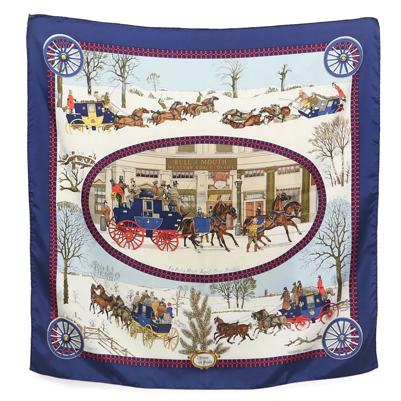Hermes, foulard in seta