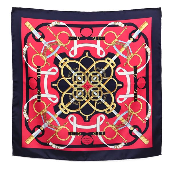 Hermes, foulard in seta 