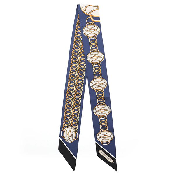 Hermes twilly in seta 