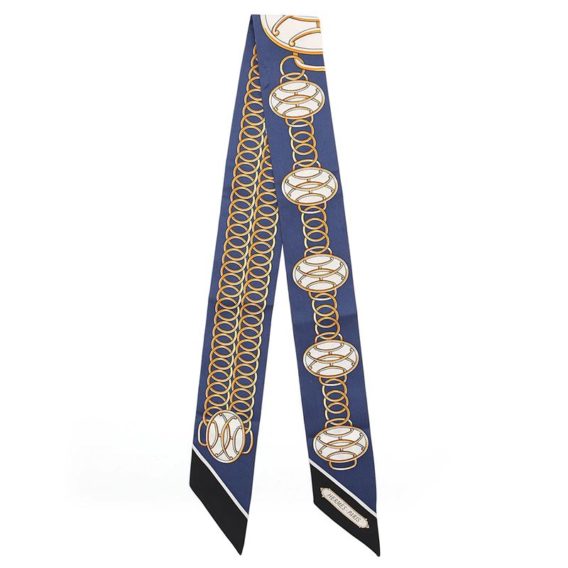 Hermes twilly in seta