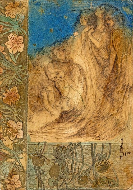 Giulio Aristide Sartorio - Figure Femminili