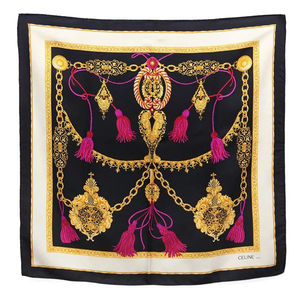 Celine, foulard in seta 