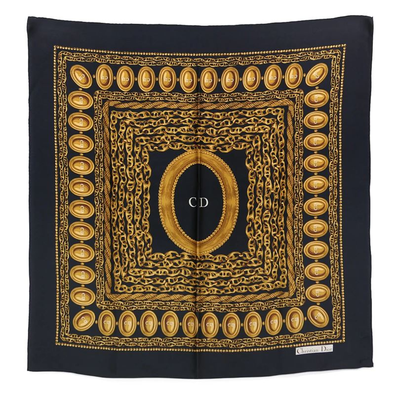 Christian Dior, foulard in seta