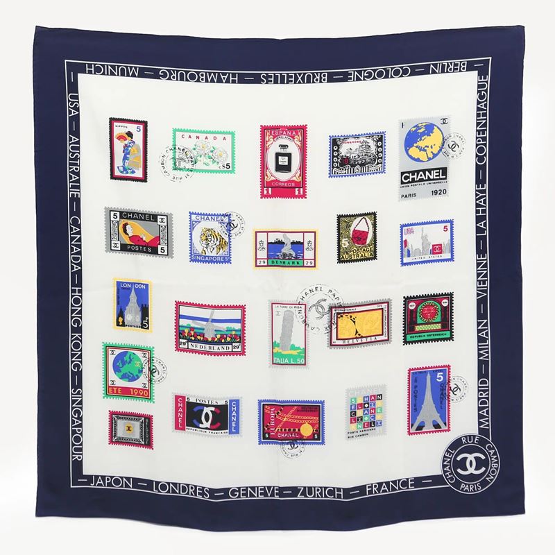 Chanel, foulard in seta