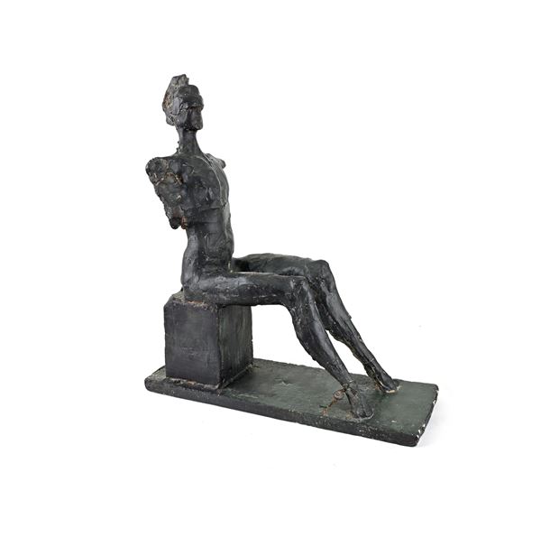 Augusto Perez - Figura di uomo seduto