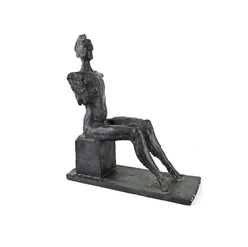 Augusto Perez - Figura di uomo seduto