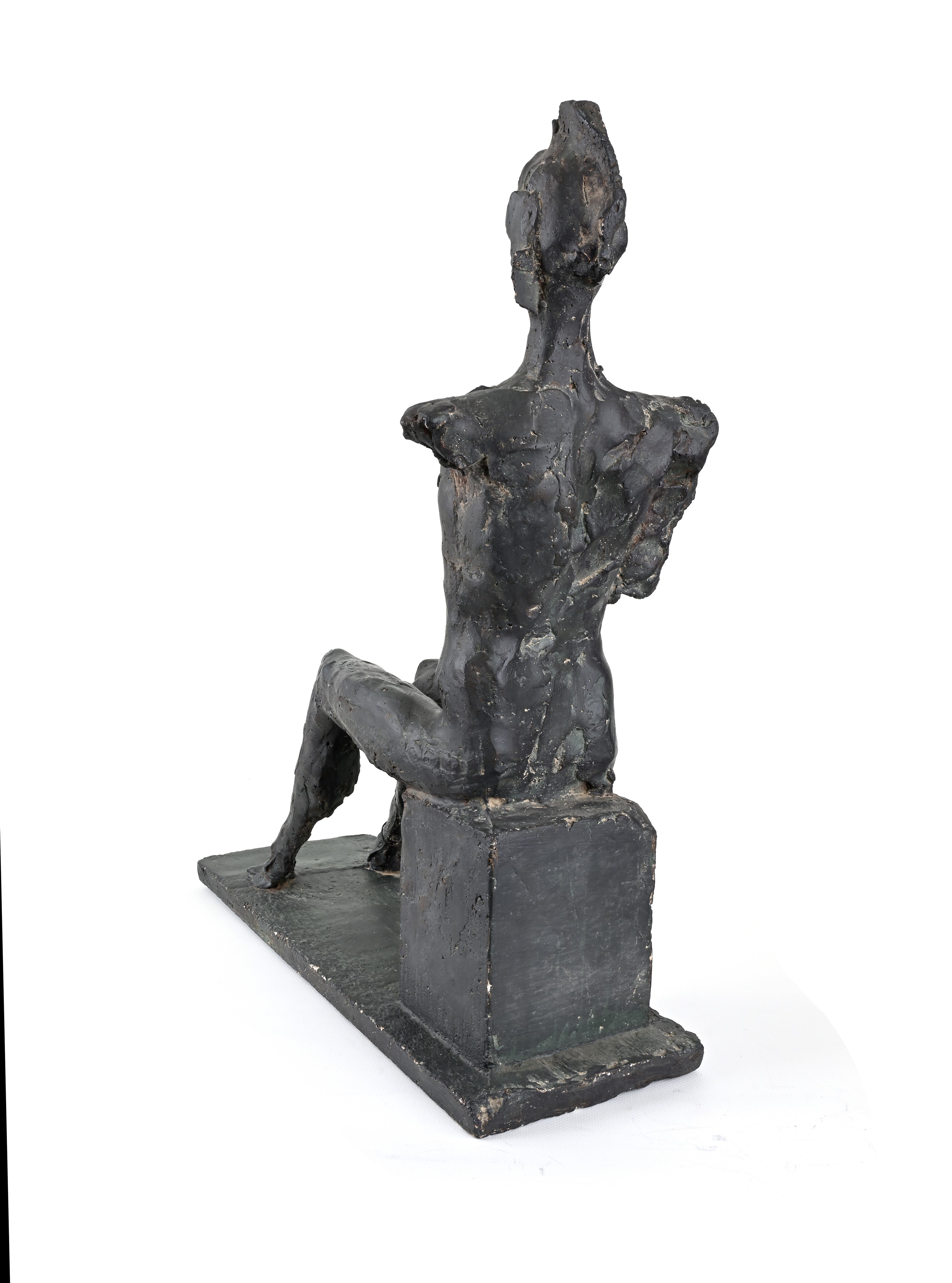 Augusto Perez - Figura di uomo seduto