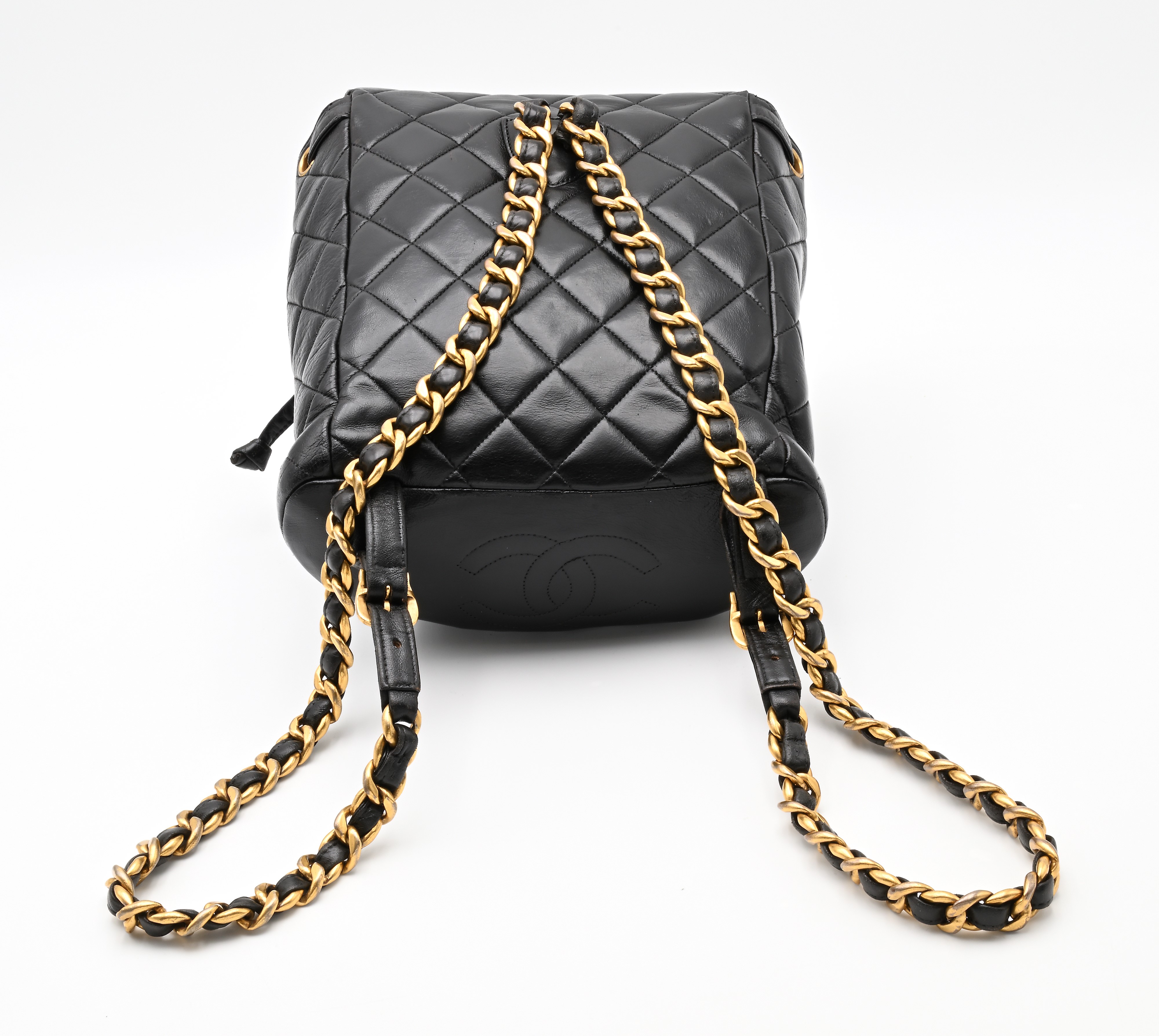 Chanel, zaino in pelle nera