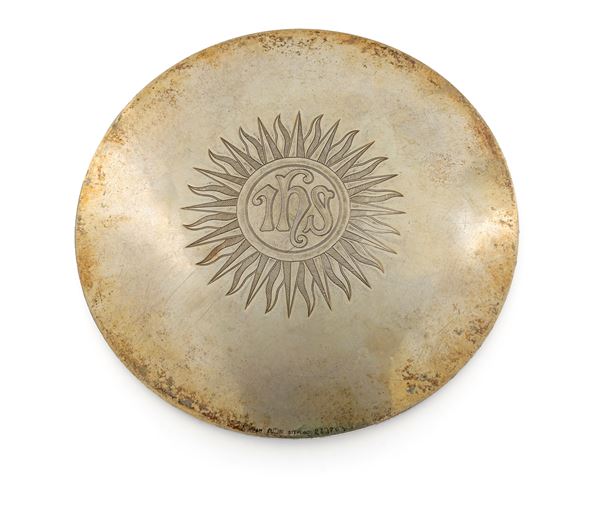Patena in argento sterling, Gorham  - Auction Antique and Modern Silver | Silver Treasures: Cult and Collecting - Casa d'Aste Arcadia