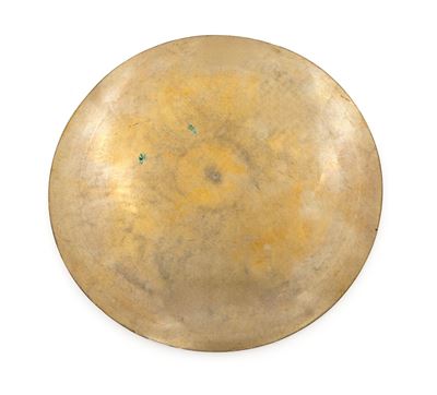 Patena, argento dorato, senza decorazione