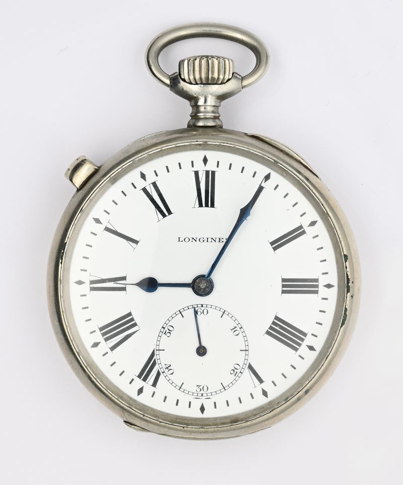 Longines, Orologio da tasca per le Ferrovie dello Stato Italiane (N. 82091), Cal. 19.71 N