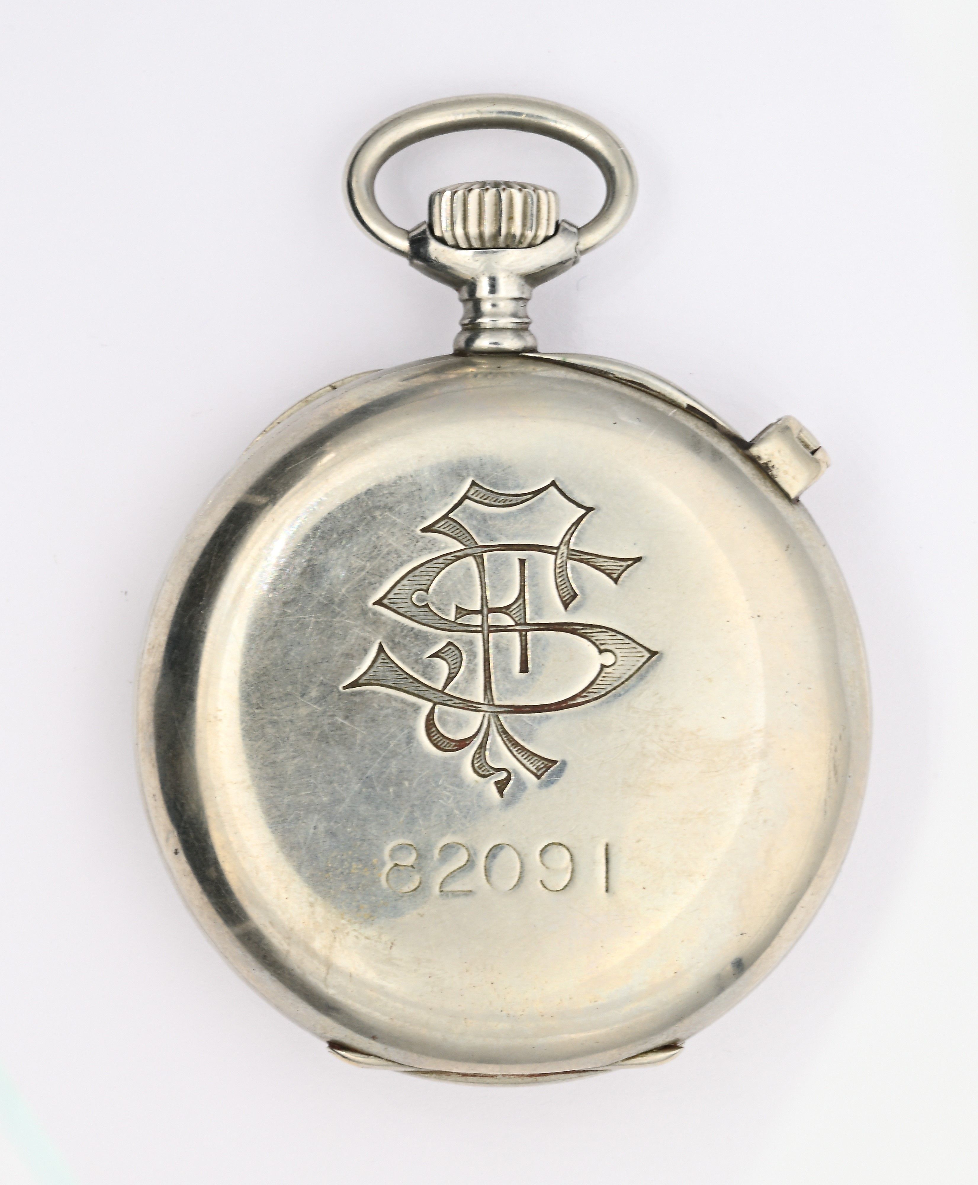 Longines, Orologio da tasca per le Ferrovie dello Stato Italiane (N. 82091), Cal. 19.71 N