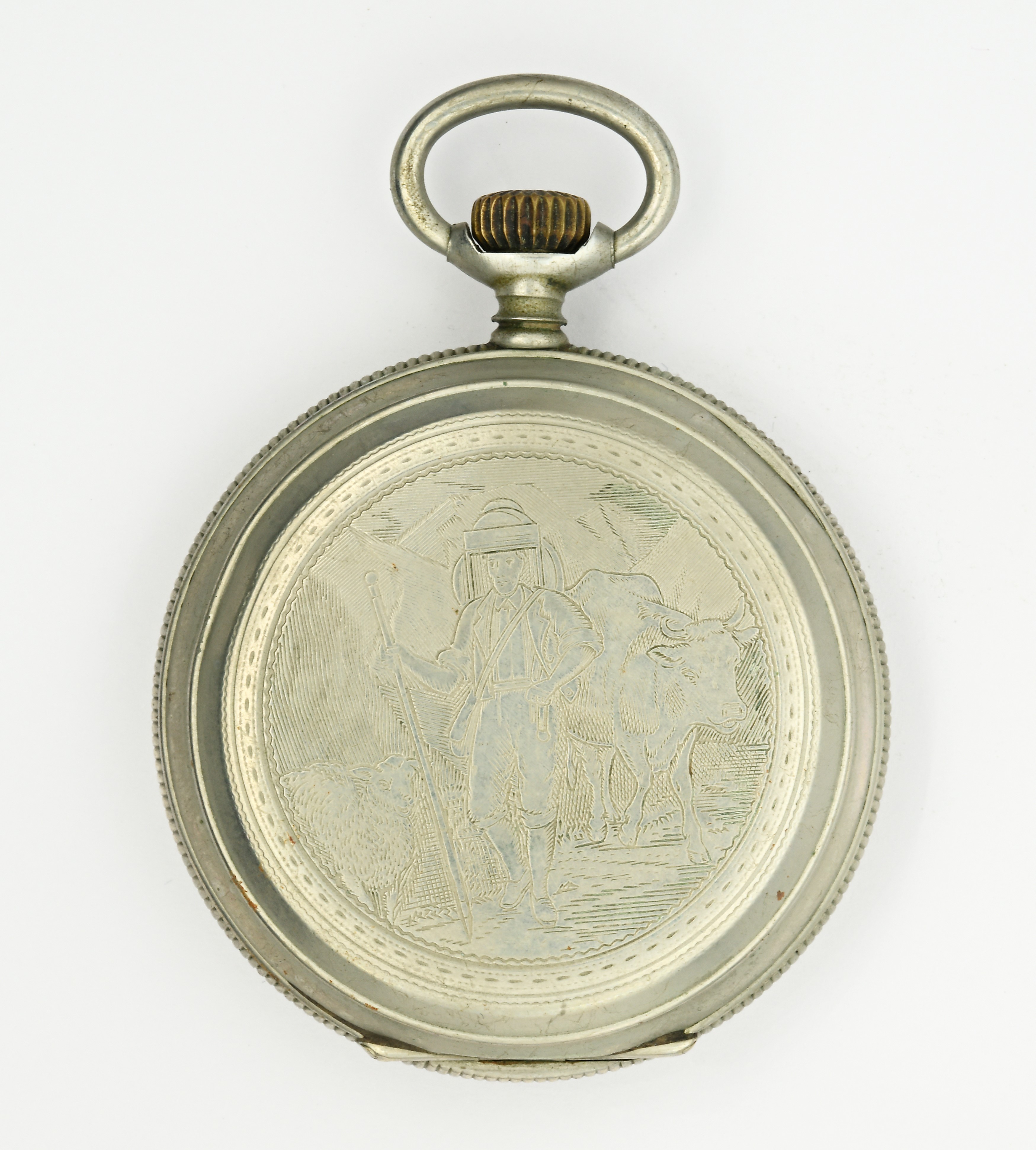 Cortebert (Cal. 542), Orologio da tasca con scappamento ad ancora remontoir da uomo in metallo