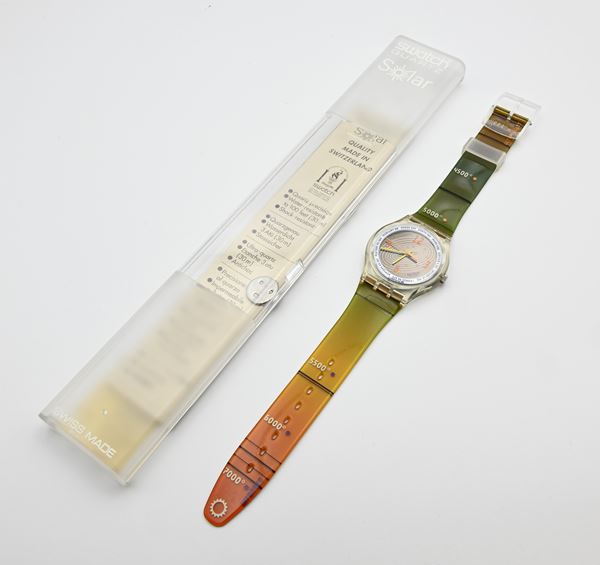 Swatch Quartz Solar High Temp (SRK 103) - Orologio da polso al quarzo da uomo in plastica