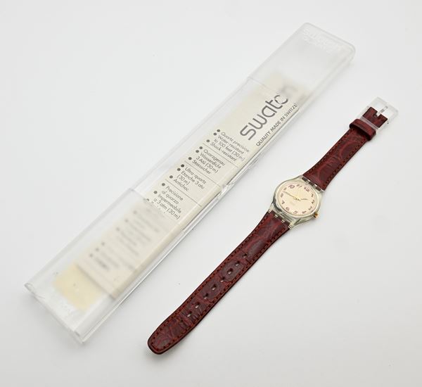 Swatch Quartz (LK 150) - Orologio da polso al quarzo da donna in plastica