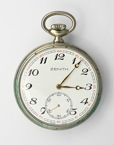 Zenith, Grand Prix (Cal. 23 Unitas) – Orologio da tasca da uomo con scappamento ad ancora, remont...