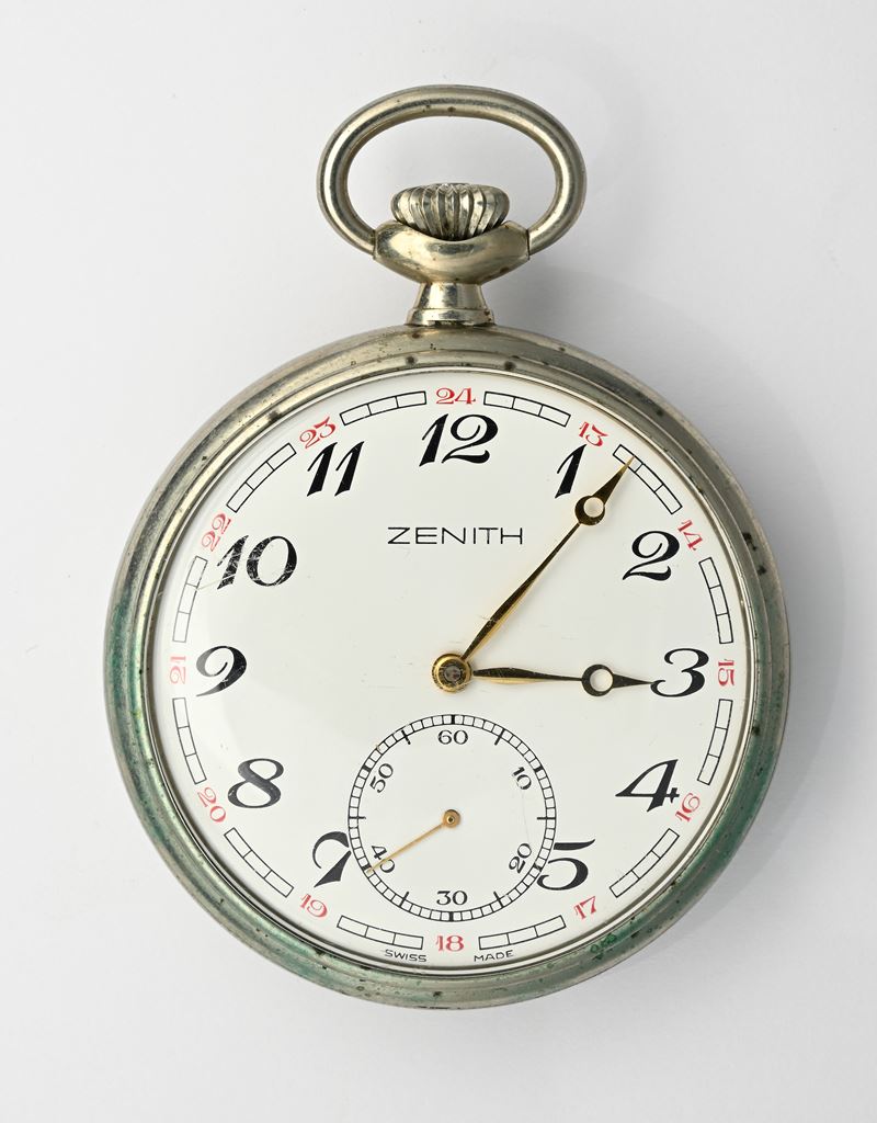 Zenith, Grand Prix (Cal. 23 Unitas) – Orologio da tasca da uomo con scappamento ad ancora, remont...