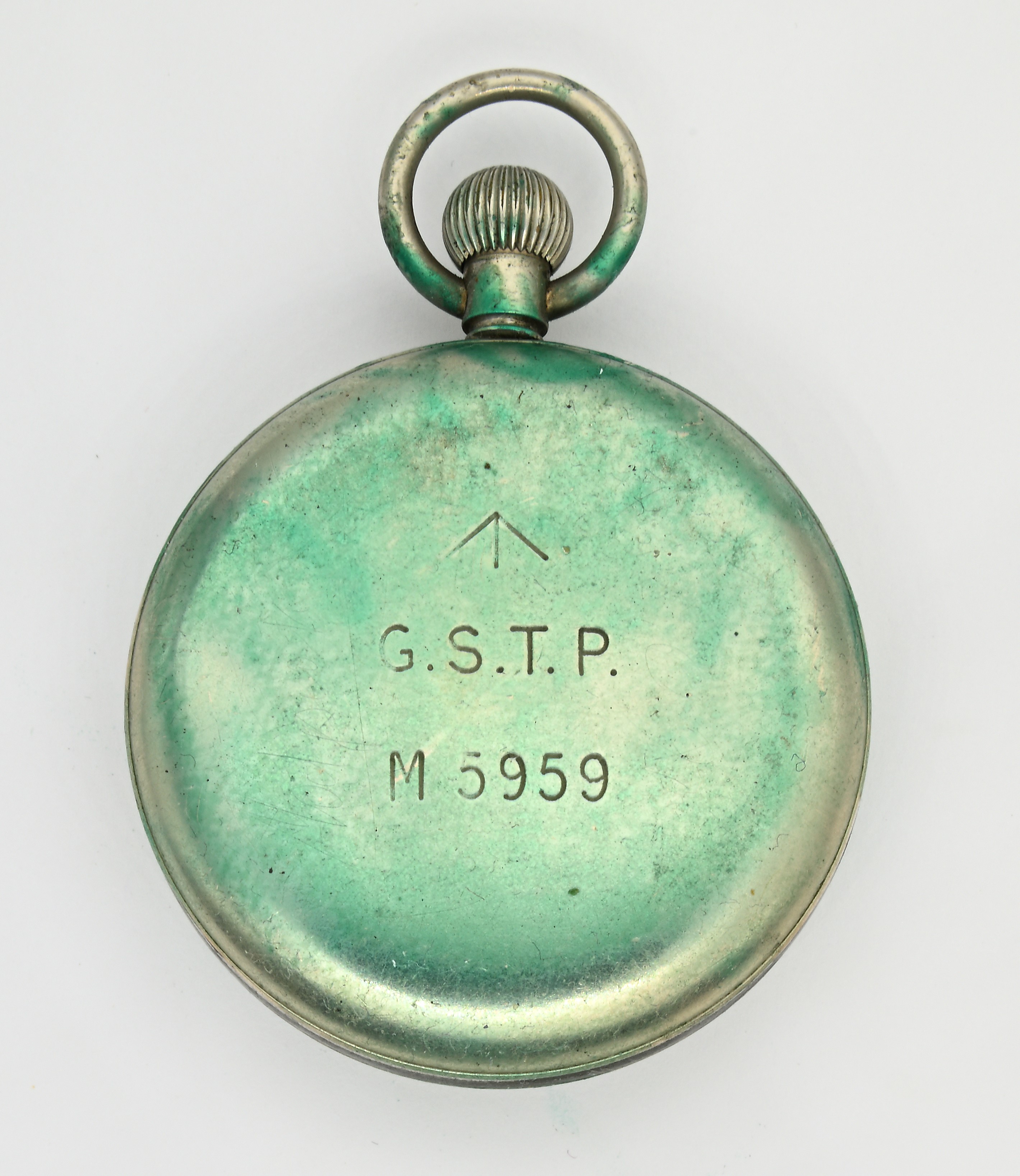 Moeris, British Broad Arrow G.S.T.P. M5959 (Cal. 19H) – Orologio militare da tasca con scappament...