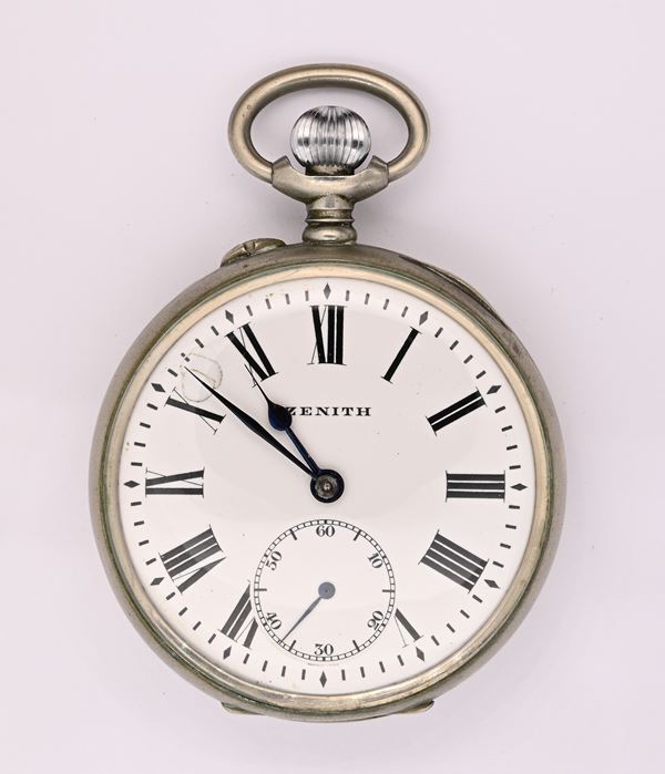 Zenith Grand Prix Paris 1900 - Orologio da tasca con scappamento ad ancora spirale Breguet remontoir da uomo in metallo