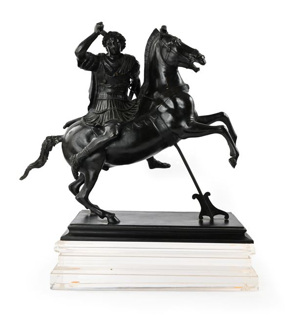 Alessandro Magno a cavallo di Bucefalo