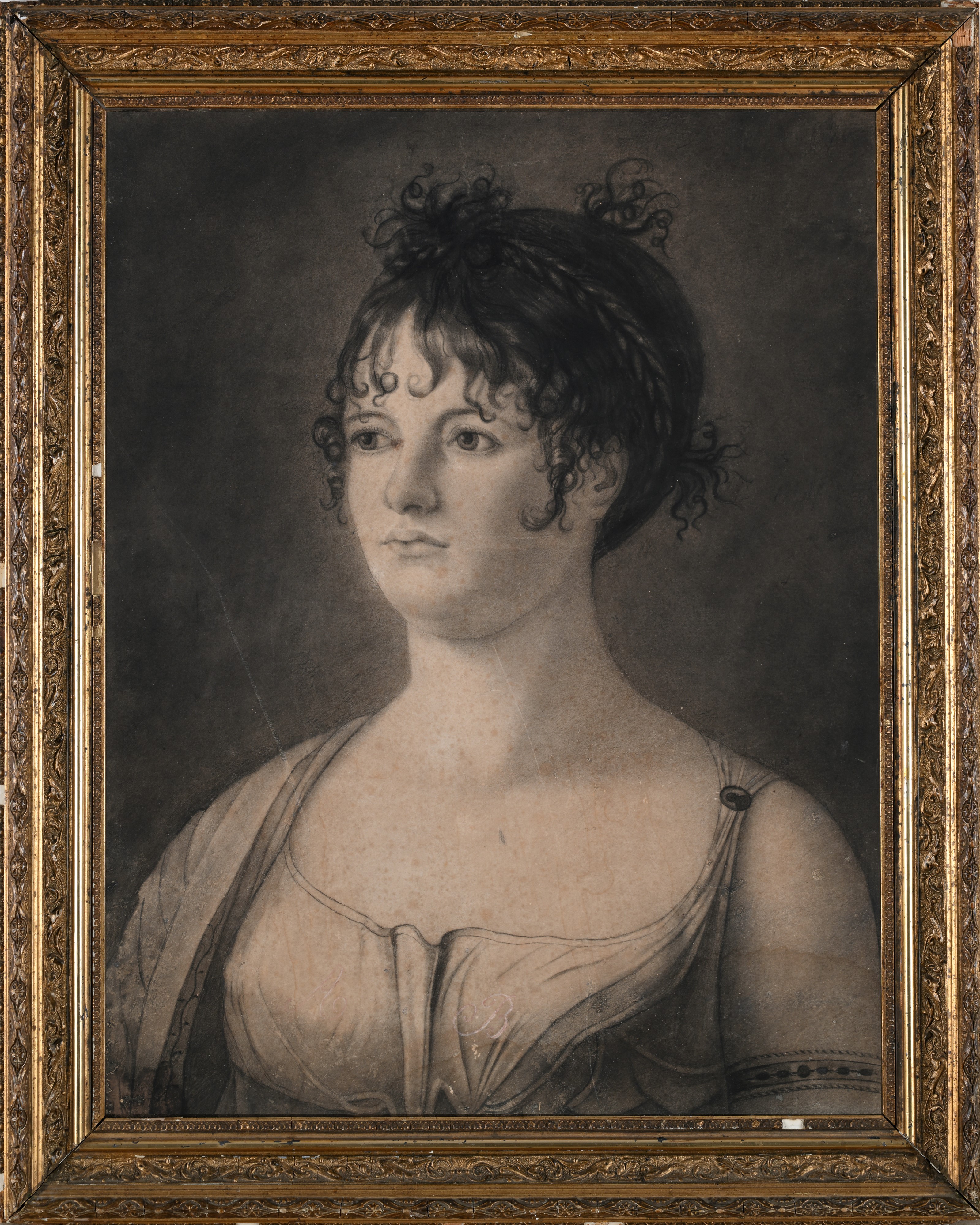 Scuola Neoclassica Francese - Ritratto di Carolina