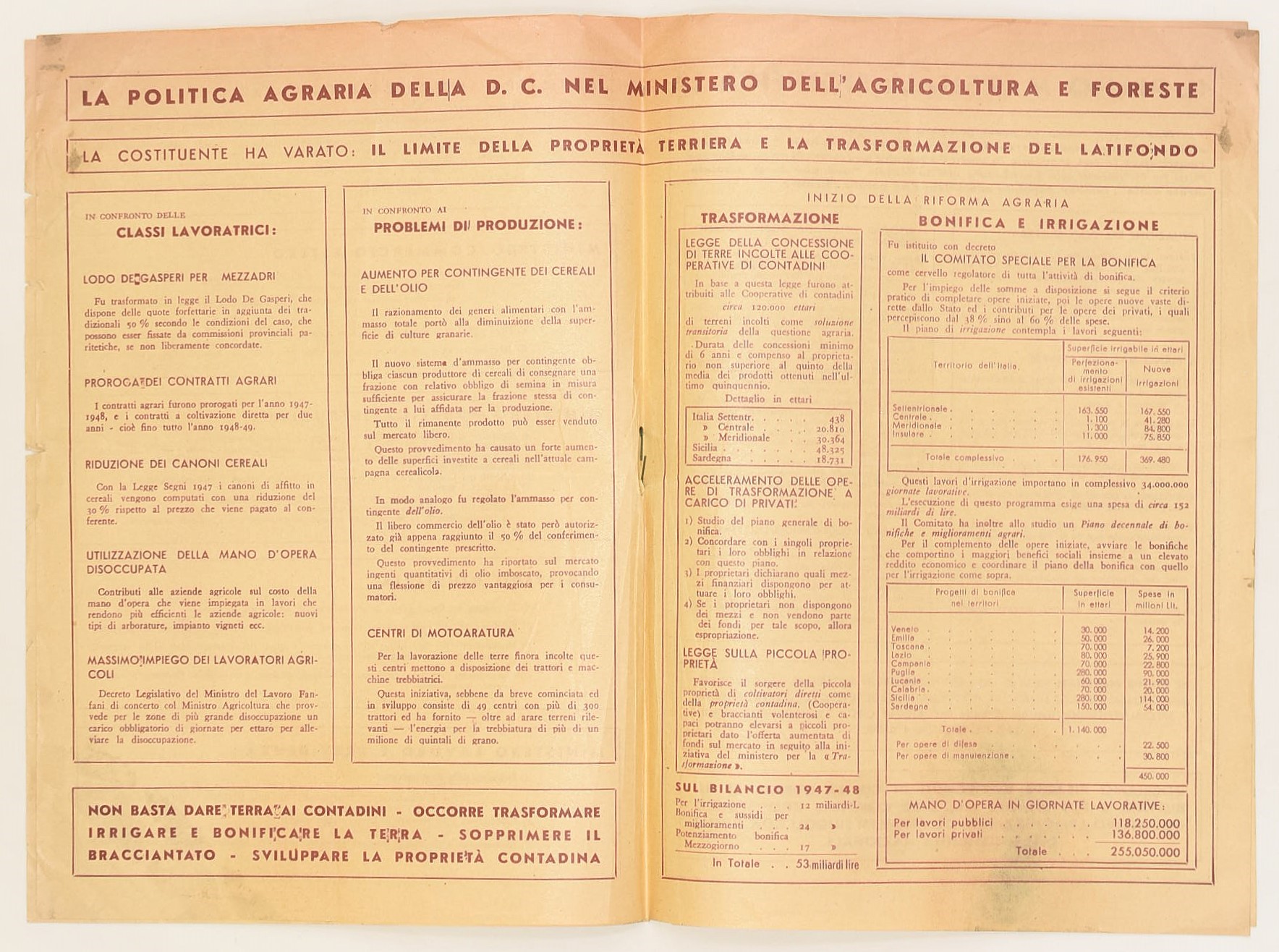 Opuscolo politico-propagandistico, Traguardo: 18 aprile! 4 aprile 1948 - n. 11