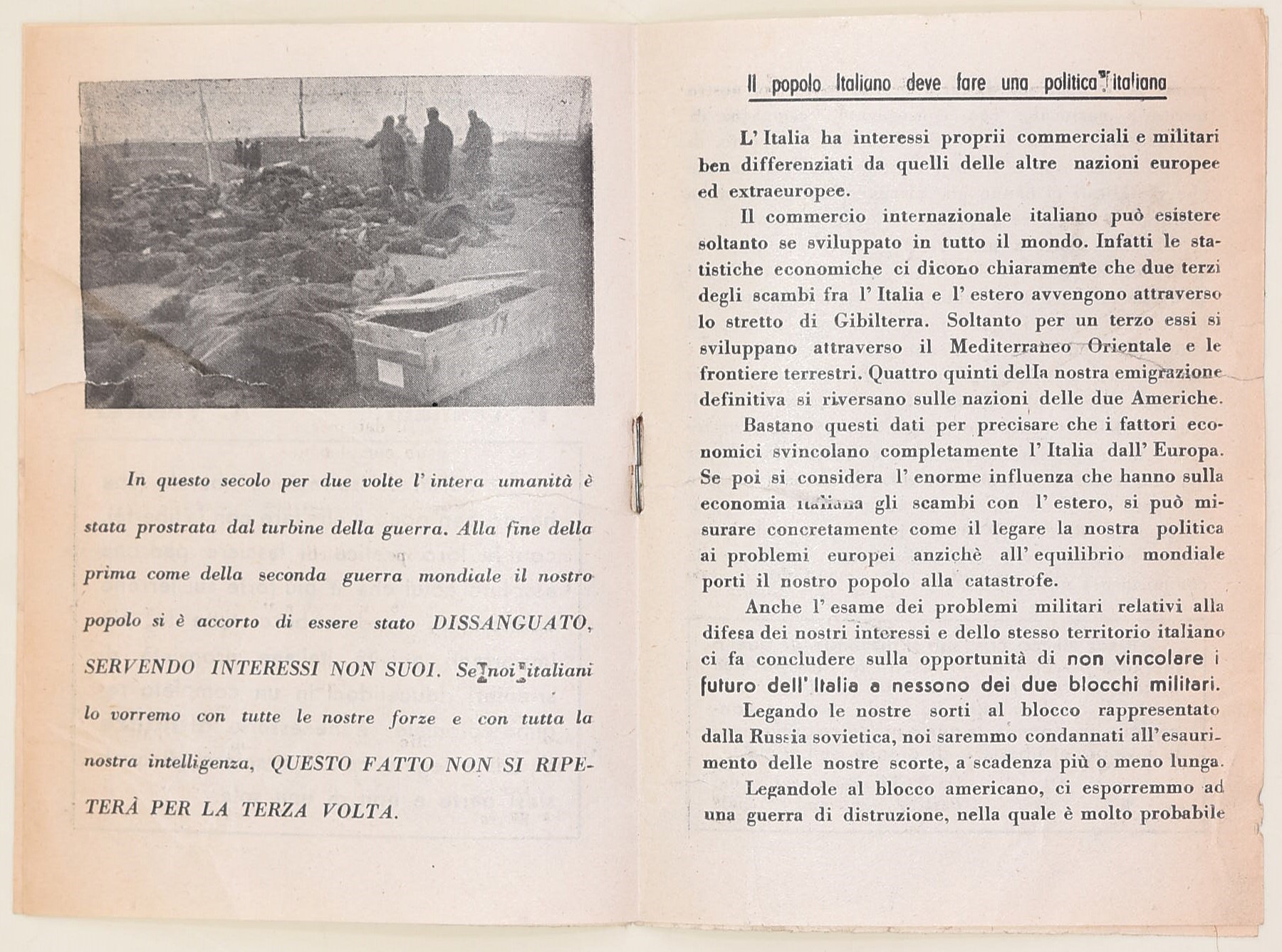 Partito Cristiano Sociale (Italia, 1948), Propaganda elettorale per le elezioni politiche del 194...
