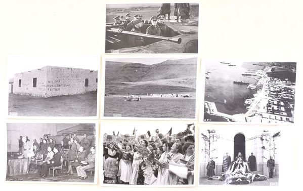 Istituto Nazionale Luce, lotto di fotografie di propaganda e documentazione politico-militare  - Auction Time Auction - The Age of Propaganda: Posters, Flyers, Political Documents, and Archival Ephemera - Casa d'Aste Arcadia