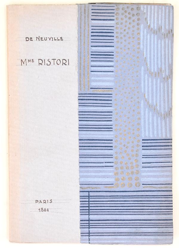 [Dedica autografa Ristori] Ristori Del Grillo, Adelaide: Le figures du temps, 1861