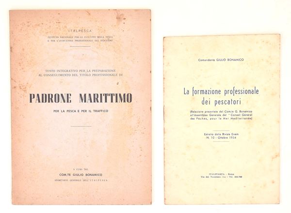 Formazione professionale dei pescatori e manualistica Italpesca, 1954 circa