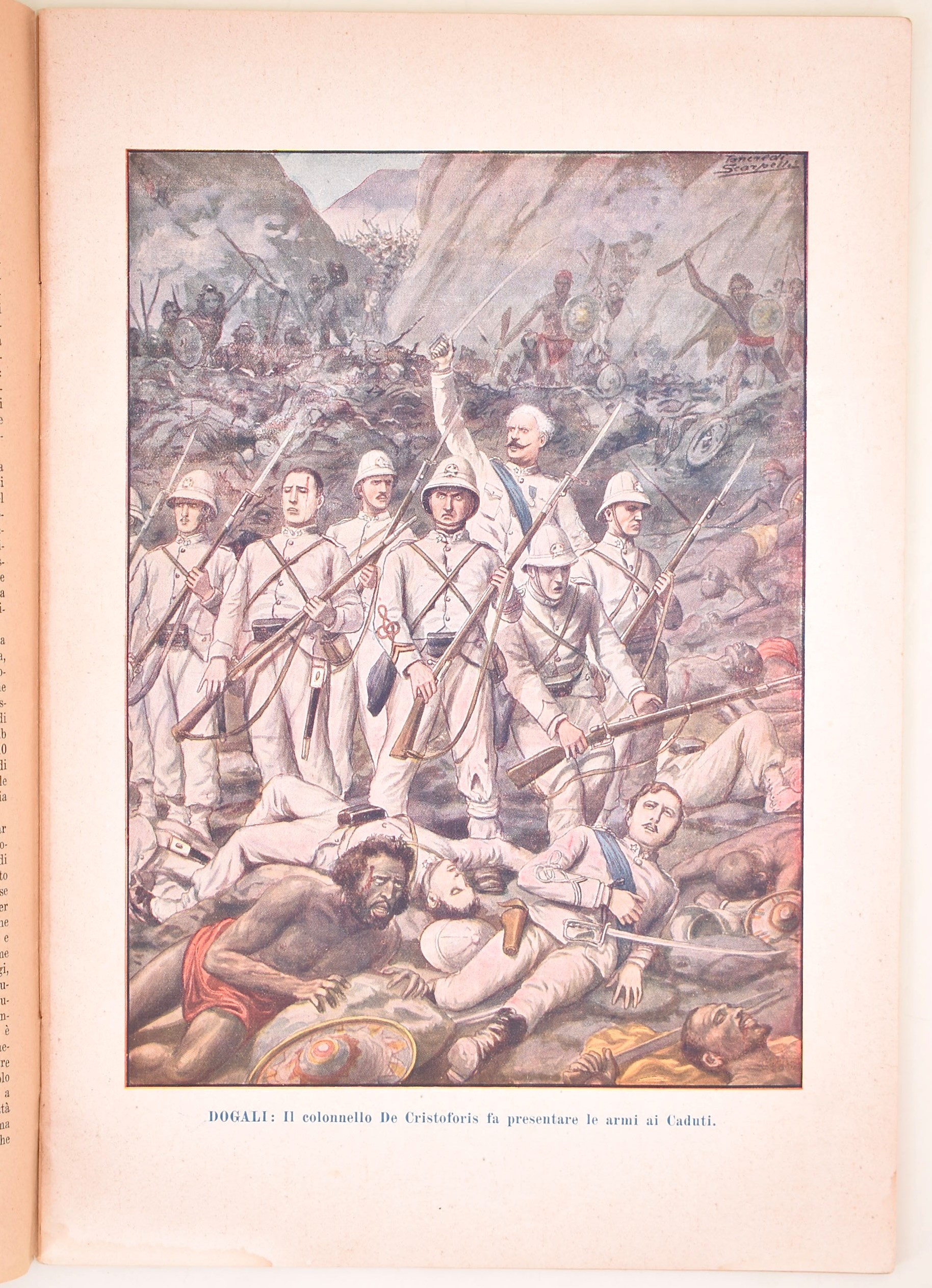 La Guerra Italo-Etiopica. Cronistoria degli avvenimenti dal 1852 al 1897, 1935, opuscolo editoria...