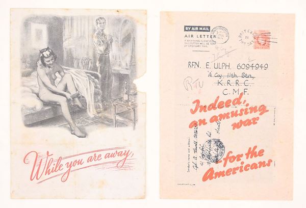 Volantini di propaganda bellica della Seconda guerra mondiale  - Asta Asta a Tempo - Il Secolo della Propaganda: manifesti, volantini, documenti politici ed ephemera d'archivio - Casa d'Aste Arcadia