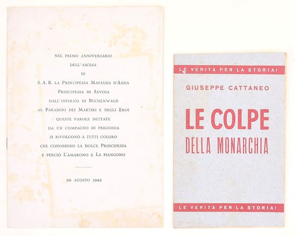 Opuscoli storici italiani del secondo dopoguerra, 1945-1946