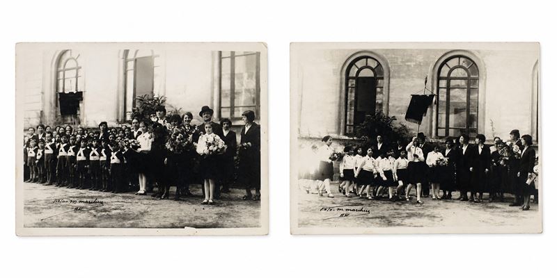Studio fotografico Mario Marchese, Fotografie scolastiche di gruppi d’istituto, Catania (1936-193...